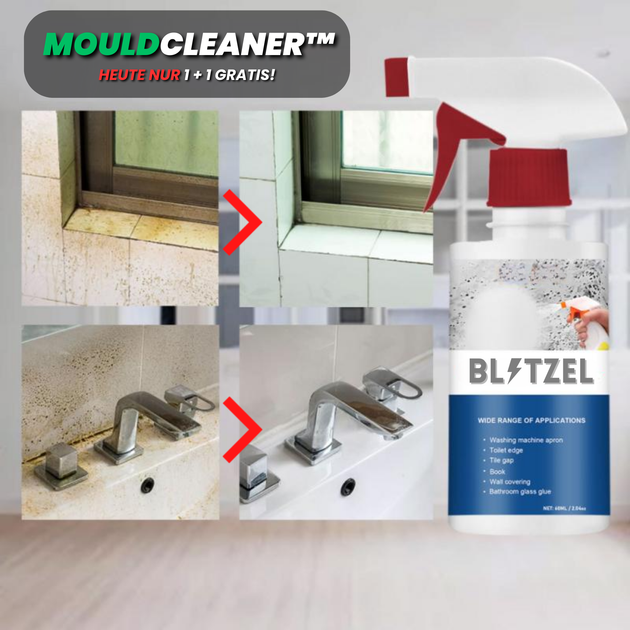 MouldCleaner™ | Einfach und effektiv!