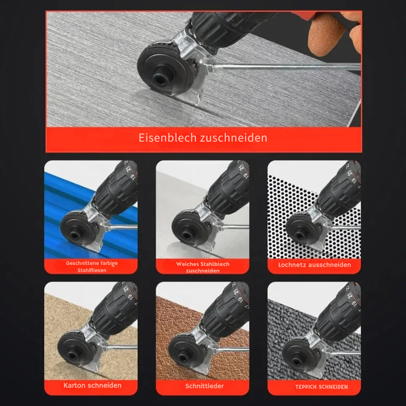 DrillSnip™ | Schneidet Eisen in Sekunden!