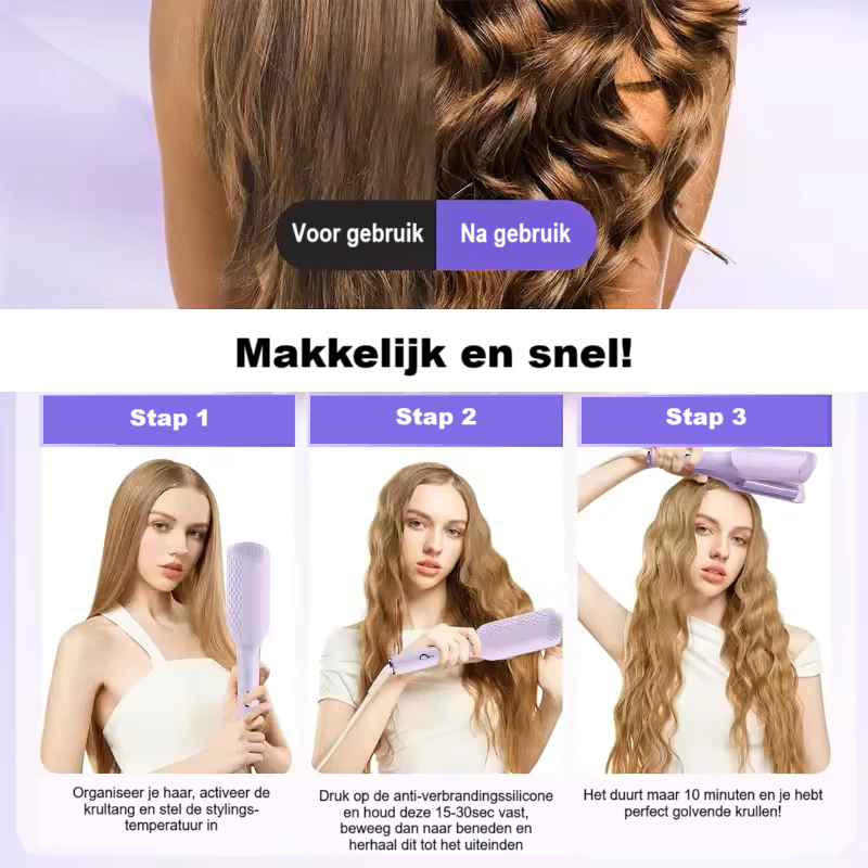 Wellinger™ | Wunderschön lang anhaltende, gewellte Locken