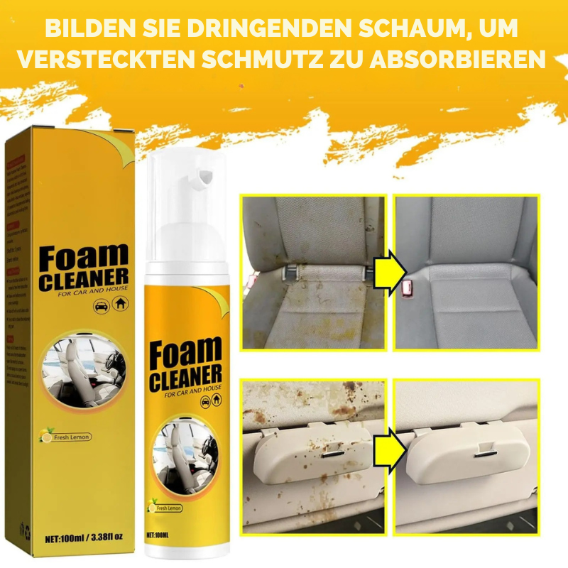 FoamCleaner™ | Tiefenreinigung für Auto und Interieur!