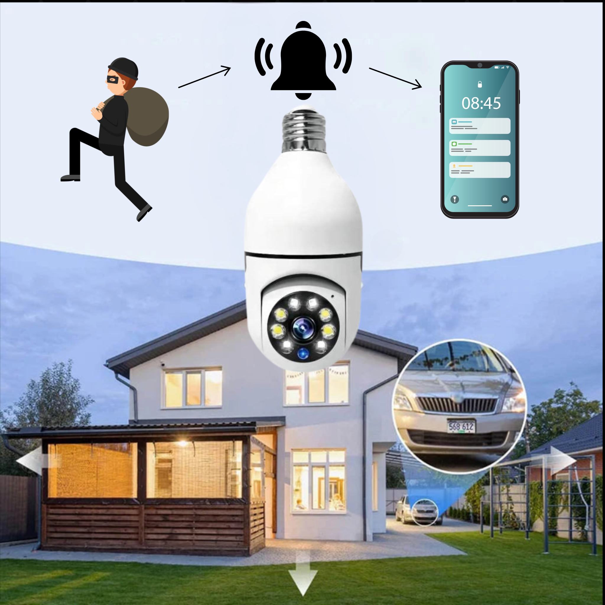 WatchPro™ | Sichern Sie Ihr Zuhause mühelos!