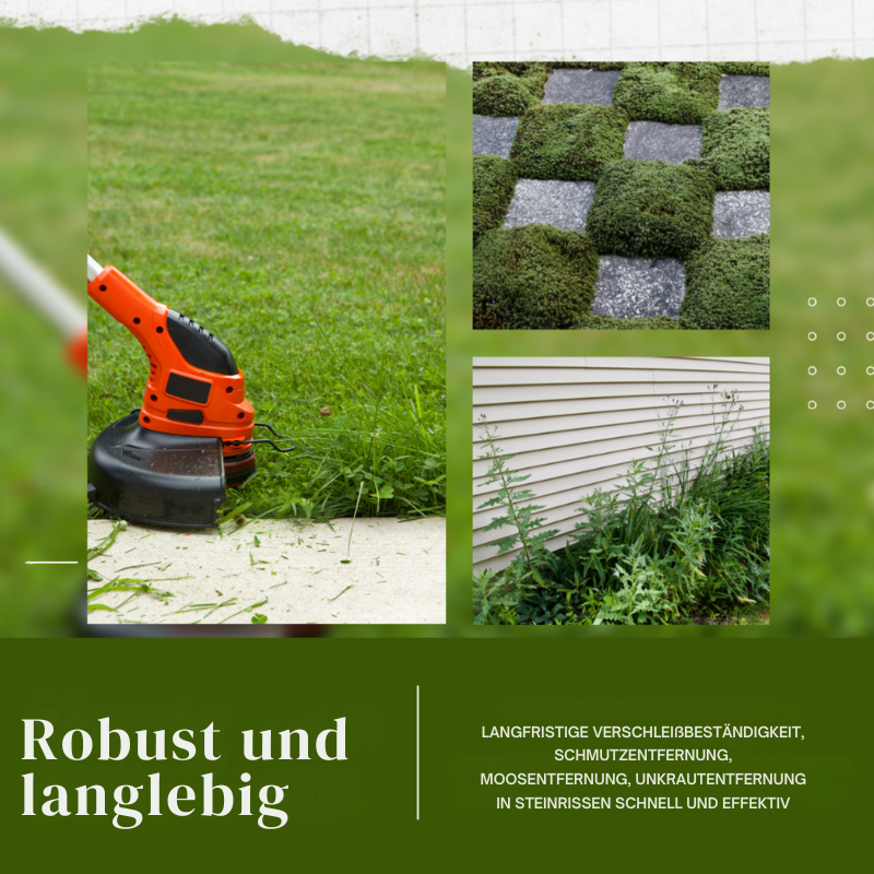 EasyTrimmer™ | Entfernen Sie Unkraut mühelos!
