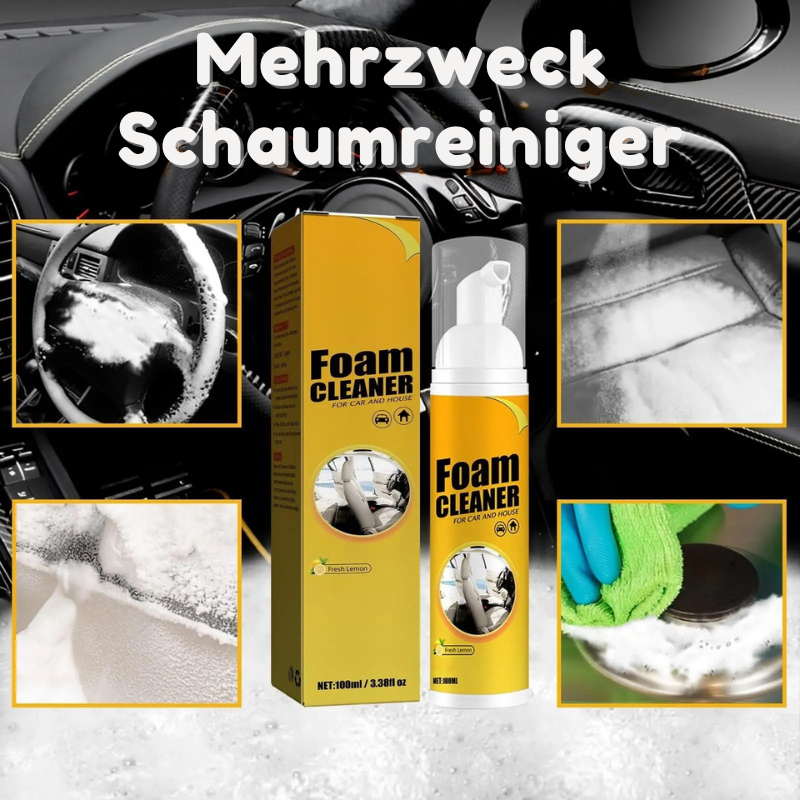 FoamCleaner™ | Tiefenreinigung für Auto und Interieur!