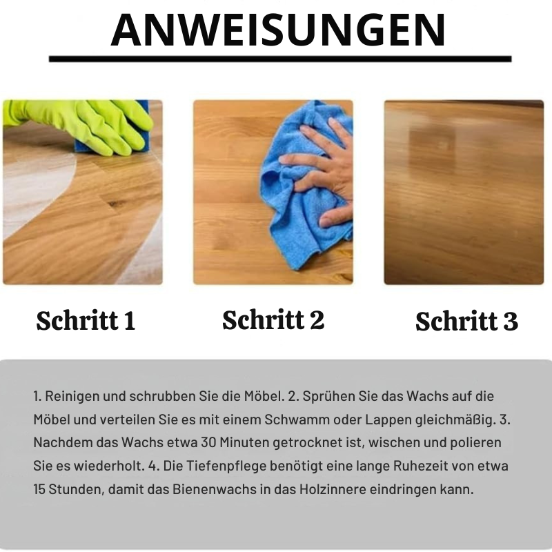 BeeWax™ | Für einen wunderschönen Glanz!