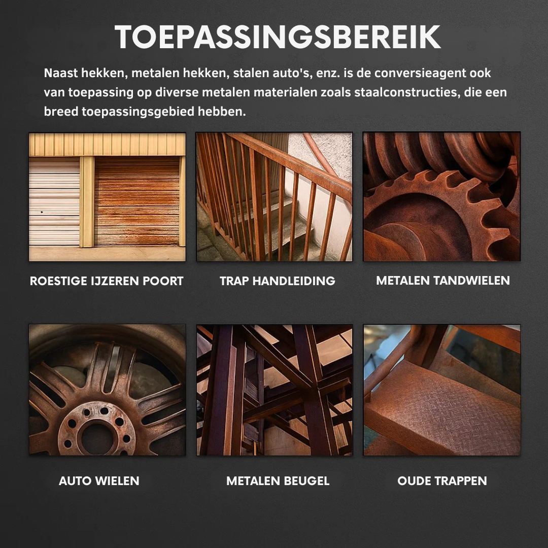 OxidBlock™ | Entfernt wirkungsvoll Rost von Metall