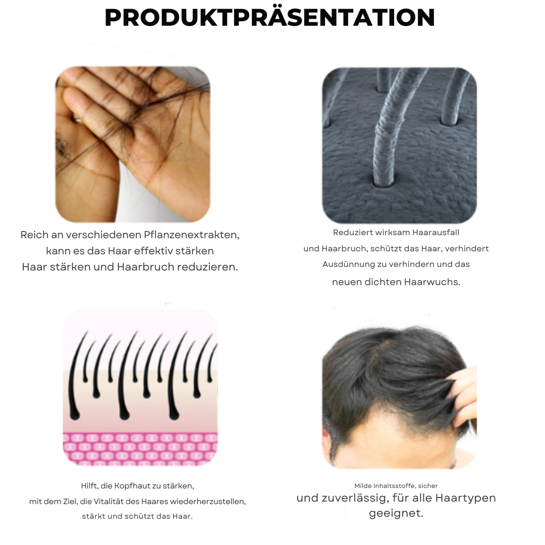 HairBoost™ | Keine kahlen Stellen mehr!
