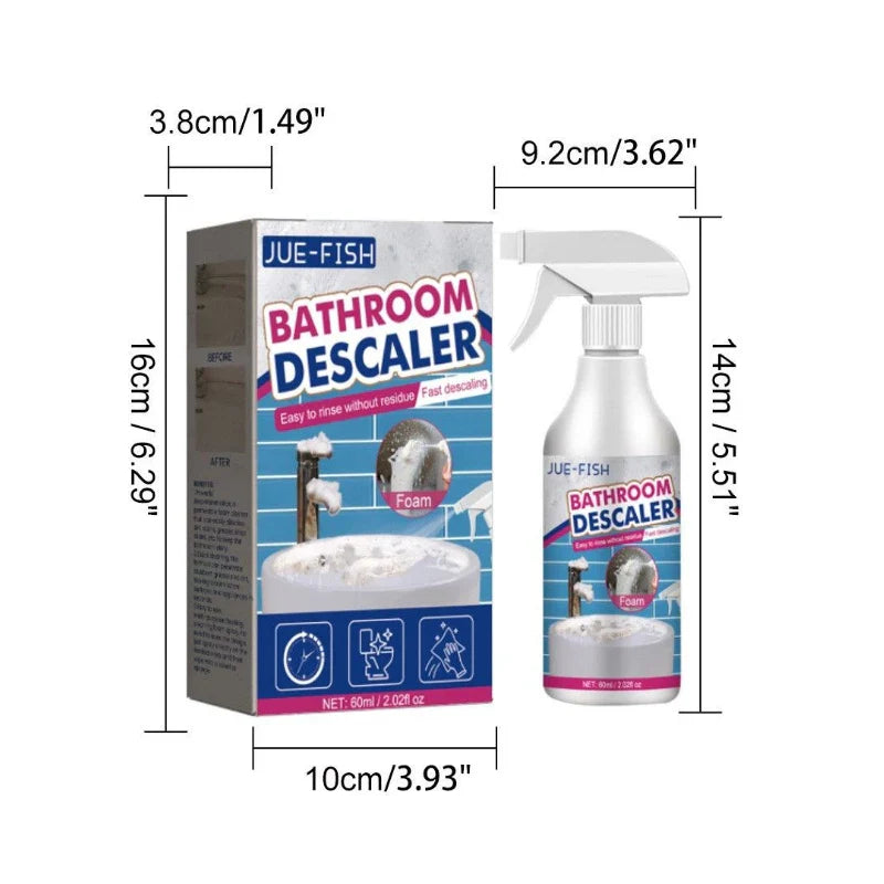 DescaleX™ | Das Badezimmer wird sofort sauber!
