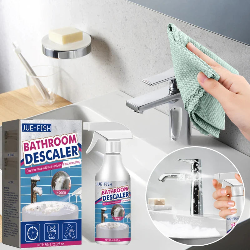 DescaleX™ | Das Badezimmer wird sofort sauber!