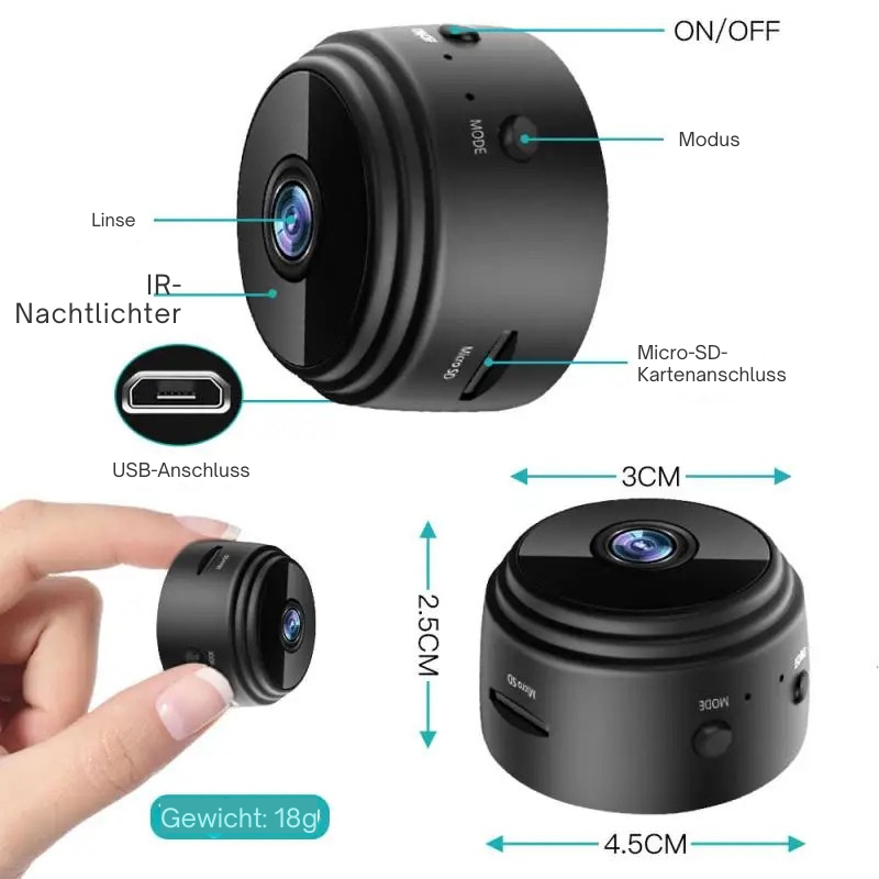 NanoSpy™ | Live mit Ihrem Telefon ansehen