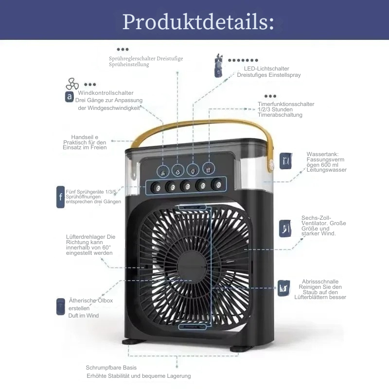 BreezeLite™ | Direkte Abkühlung, wo und wann du willst