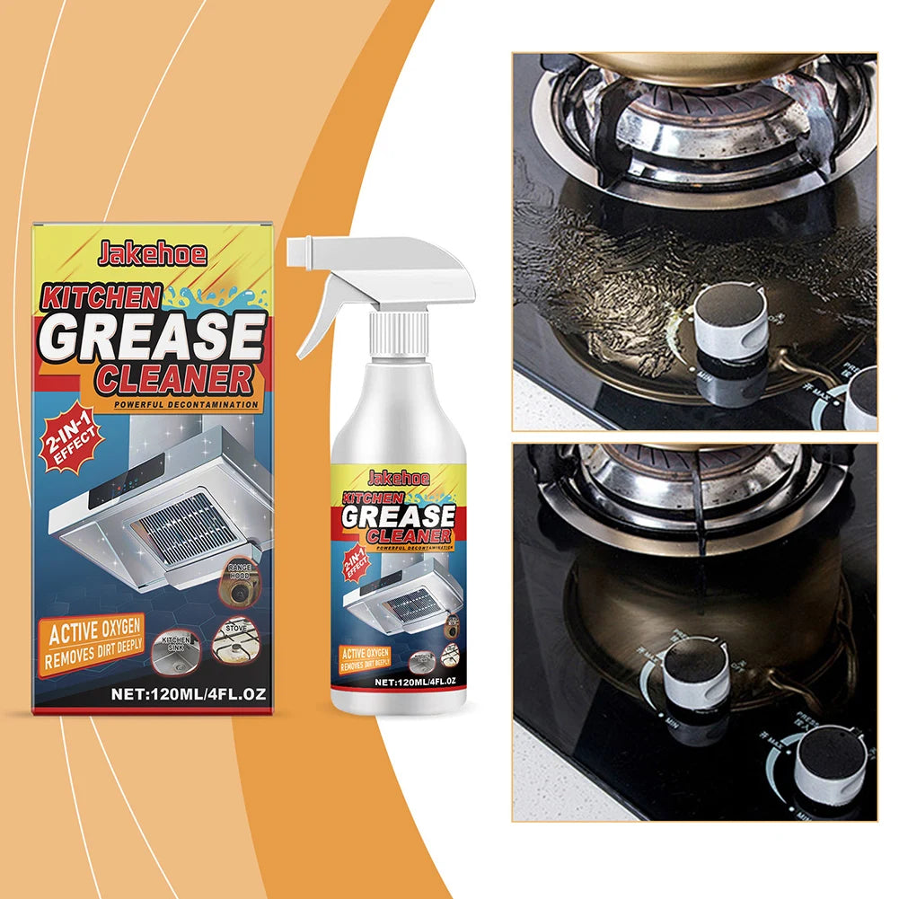 GreaseCleaner™ | Entfernen Sie jeden Fleck sofort!