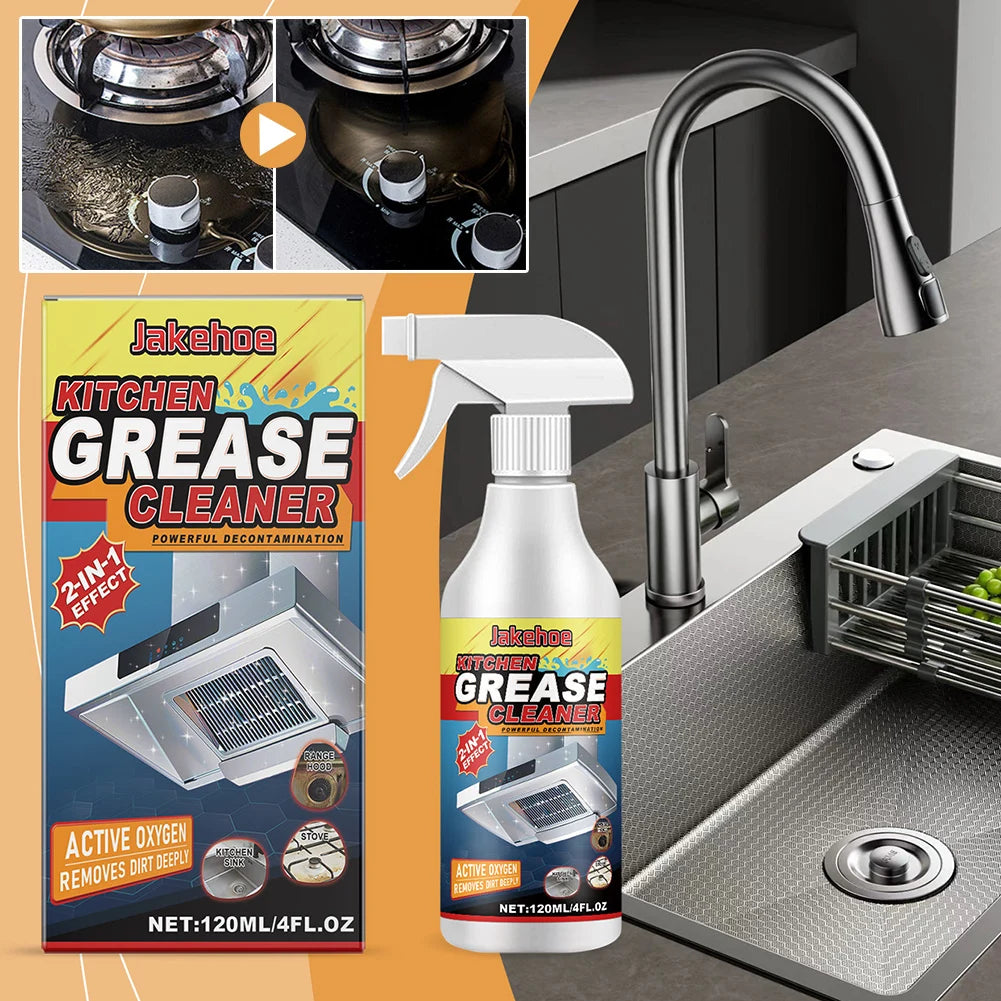 GreaseCleaner™ | Entfernen Sie jeden Fleck sofort!