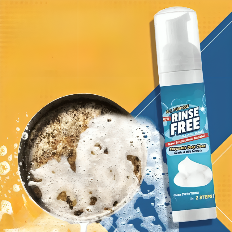 RinseFree™ | Alles schnell und einfach sauber!