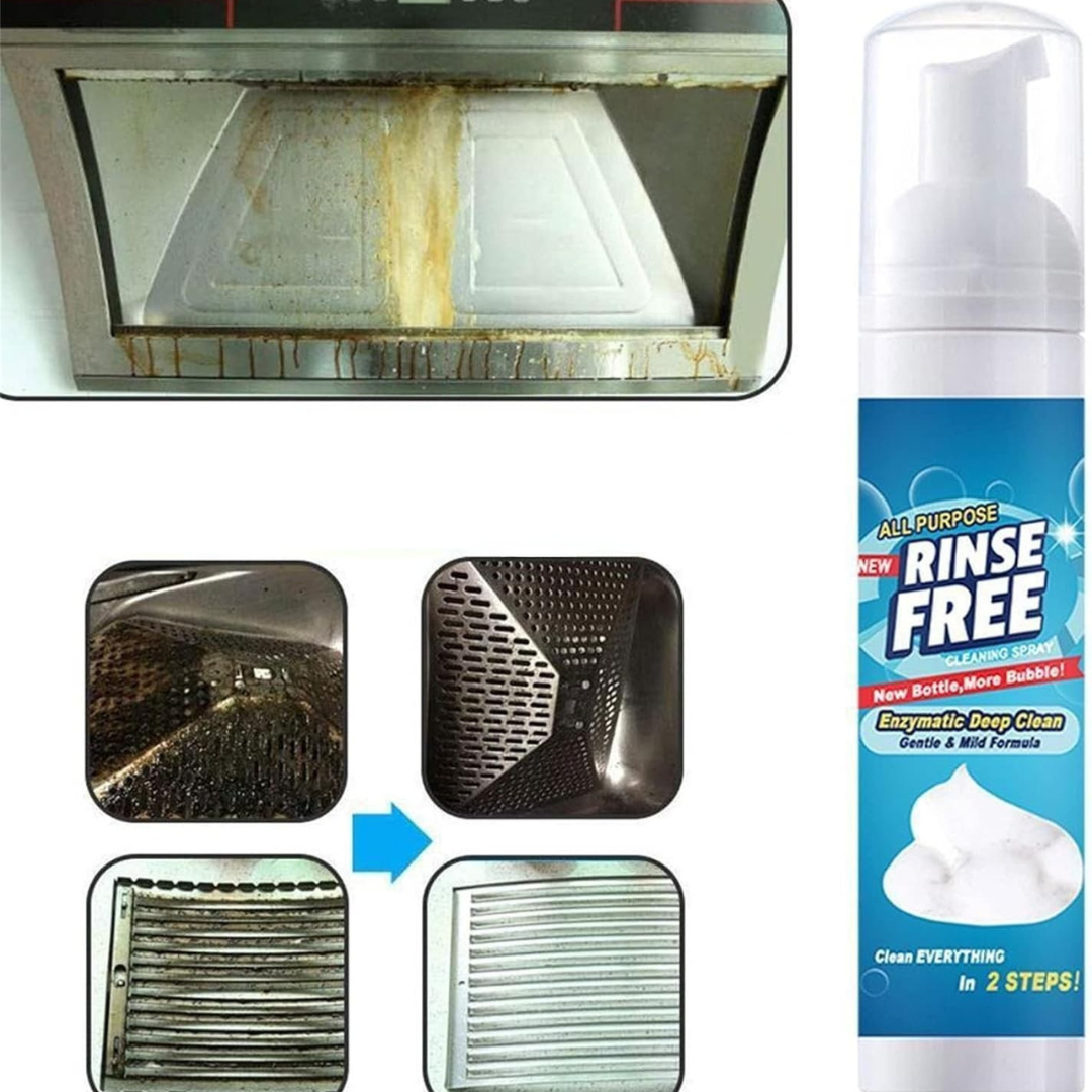 RinseFree™ | Alles schnell und einfach sauber!