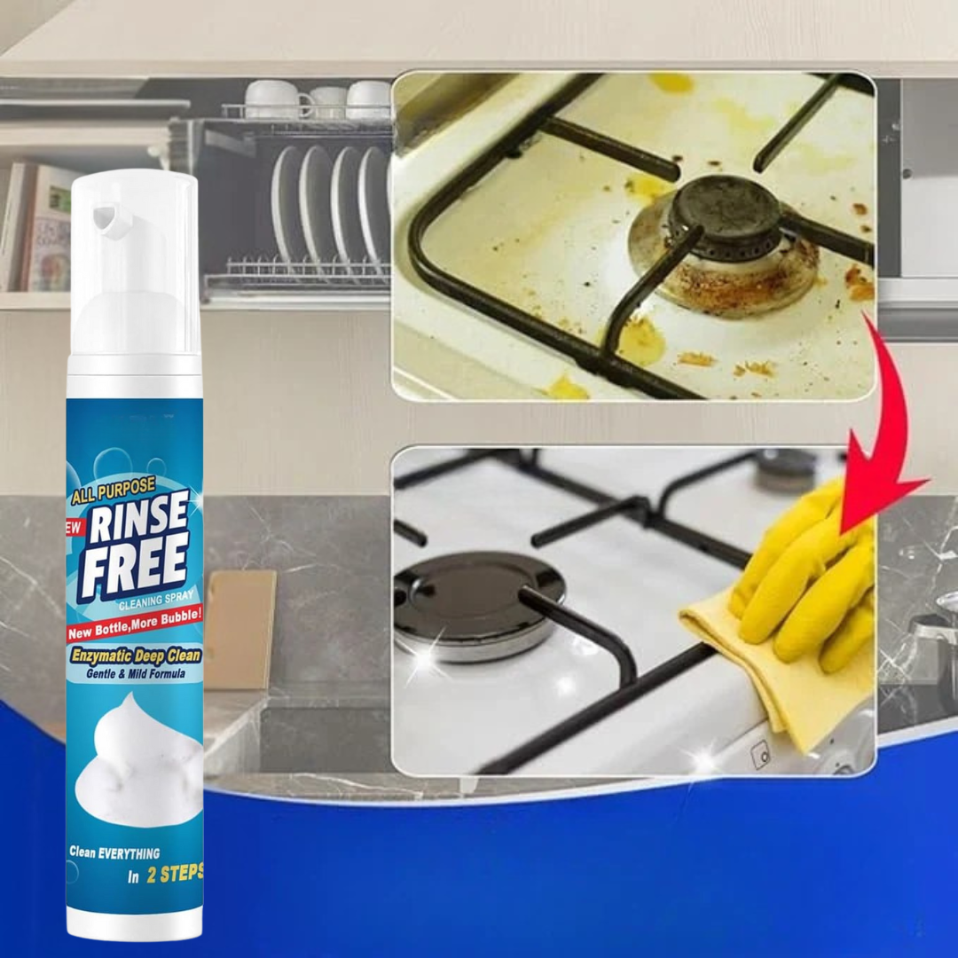 RinseFree™ | Alles schnell und einfach sauber!