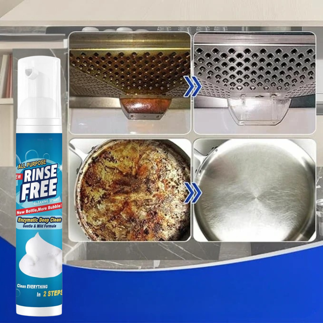 RinseFree™ | Alles schnell und einfach sauber!