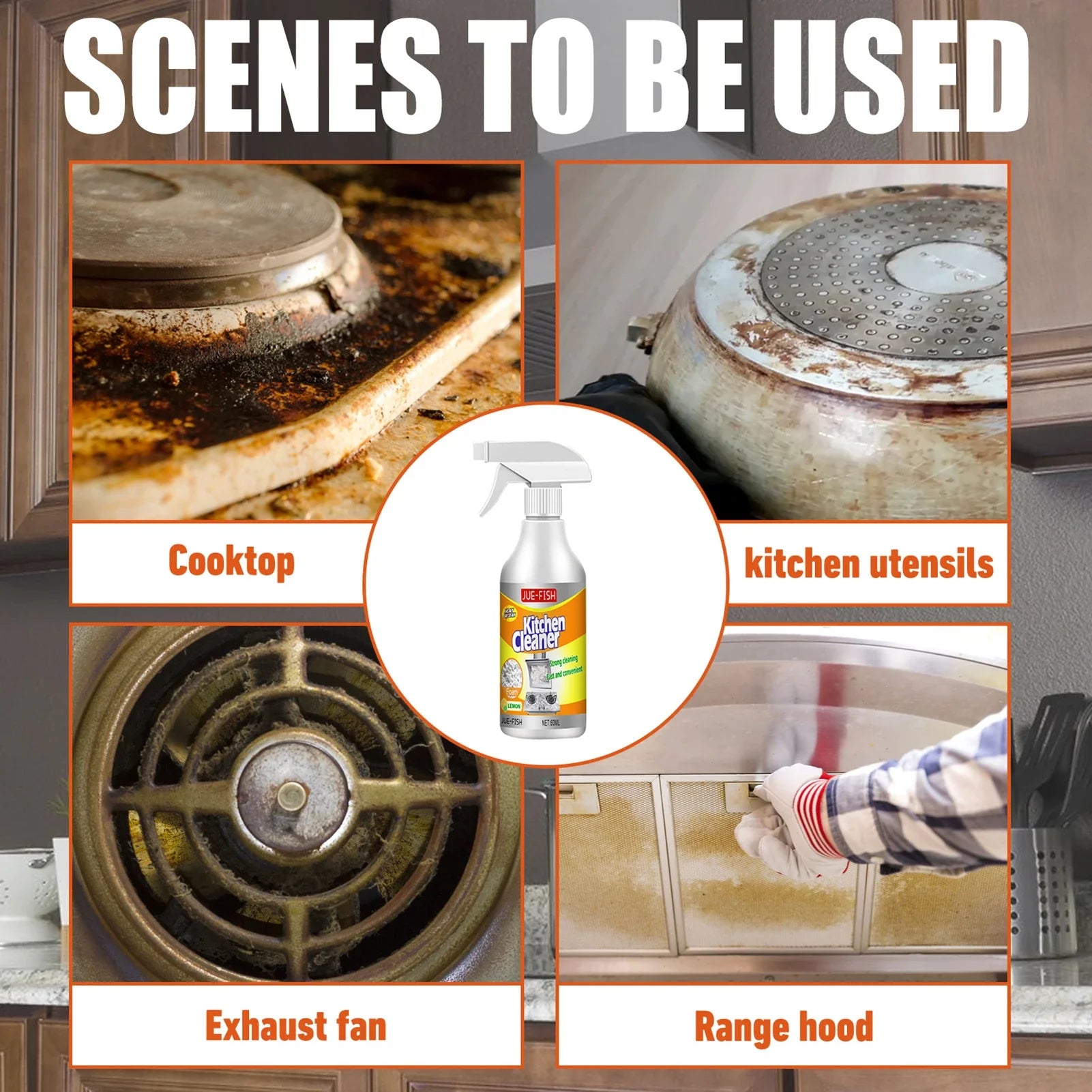 KitchenCleaner™ | Mühelos eine saubere Küche!