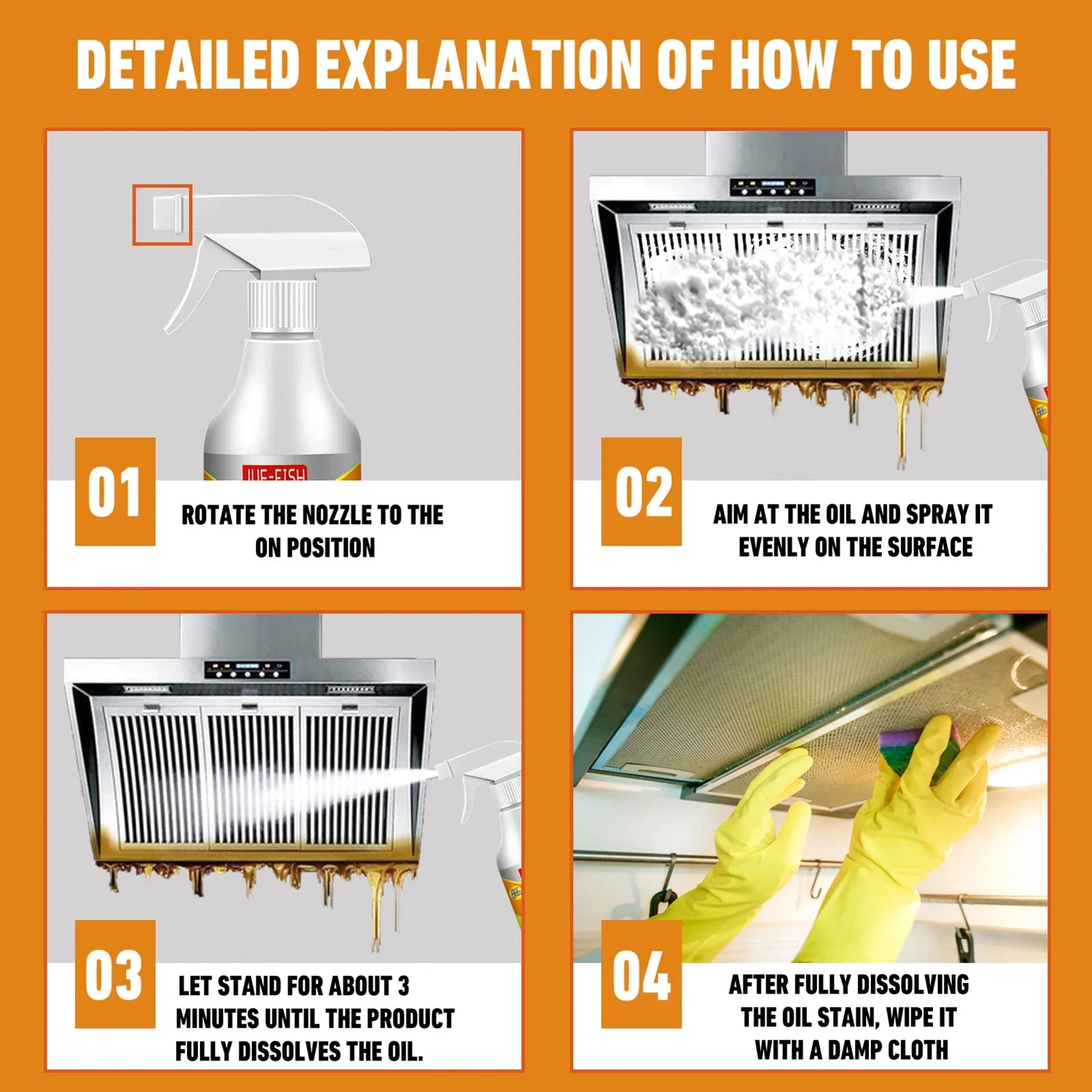 KitchenCleaner™ | Mühelos eine saubere Küche!